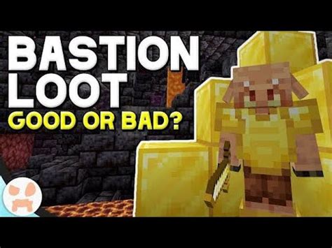 Looting The Bastion In Minecraft Youtube