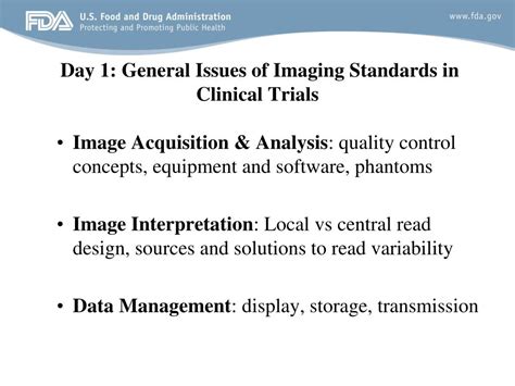 PPT 2 Topic Imaging Workshop 1 Standards For Imaging Endpoints In