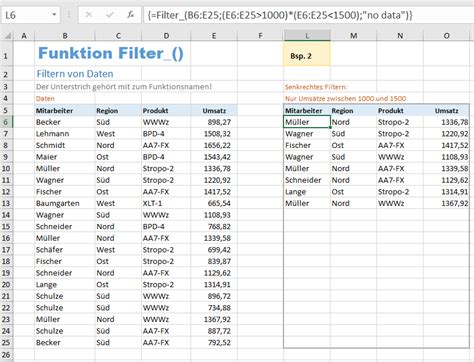 Excel Funktion Filter F R Excel Bis