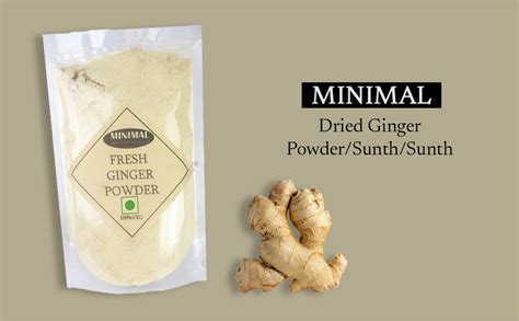 Minimal Dried Ginger Powdersunthsunth1kg Grocery And Gourmet Foods