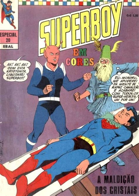 GIBI SUPERBOY CORES EDITORA EBAL FORMATO GDE Nº 20 OUT 1972 34 PAG