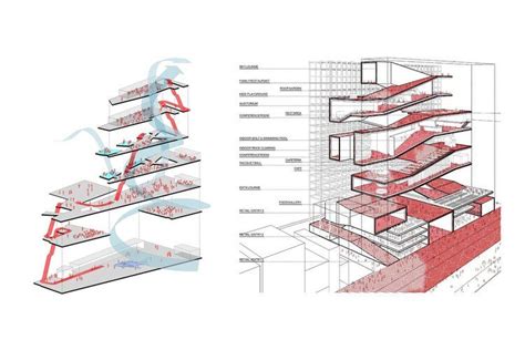 Architecture Presentation Board Architecture Concept Diagram