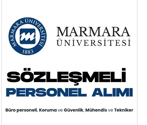 Marmara Niversitesi S Zle Meli Personel Alacak