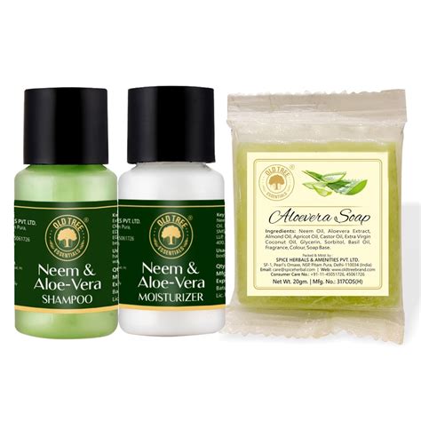 Buy Old Tree Aloe Neem Shampoo And Moisturizer 20ml Each With 20gm