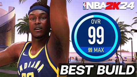 BEST CENTER BUILDS In NBA 2K24 2 WAY INSIDE OUT THREAT BUILD 2K24