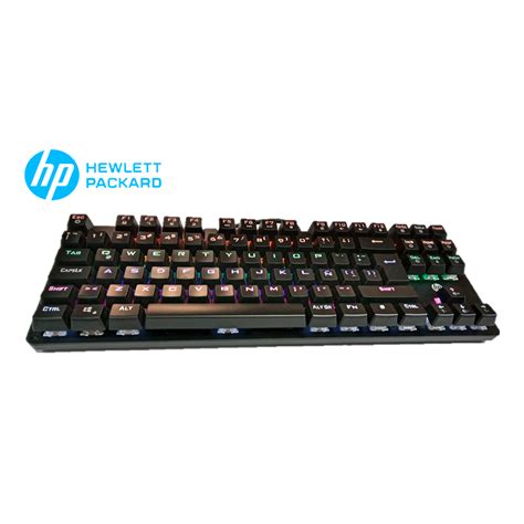 Teclado Gamer Hp Gk Mec Nico Rgb Compu Sistemas Del Peru Sac