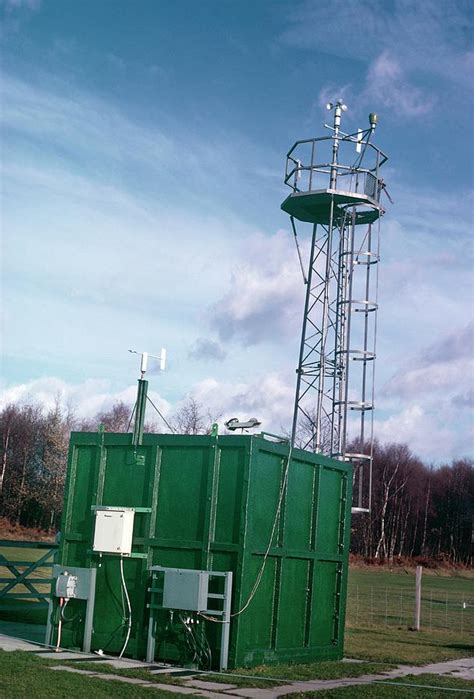 Automatic Weather Station Photograph By British Crown Copyright The