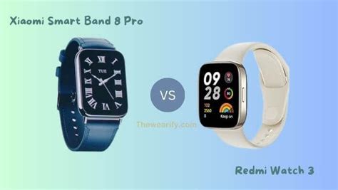 Xiaomi Smart Band 8 Pro vs Redmi Watch 3: Who is the winner? in 2023 ...