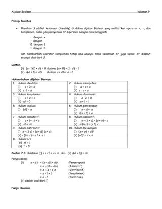 Aljabar Boolean PDF