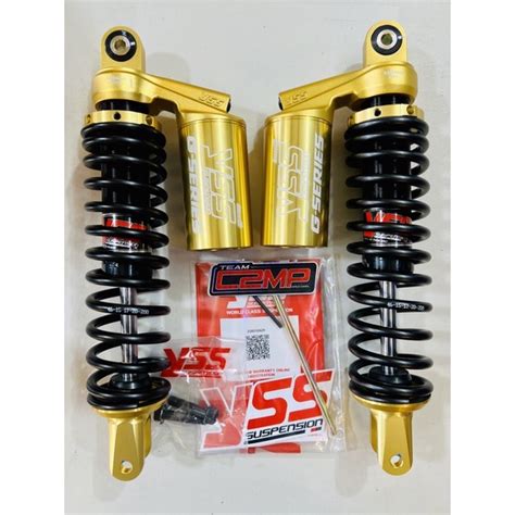 YSS 305mm G Plus Series Gold Edition Eco Line Yamaha Aerox155 V1 V2 And