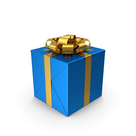 Blue Gift Box PNG Images & PSDs for Download | PixelSquid - S11228705F