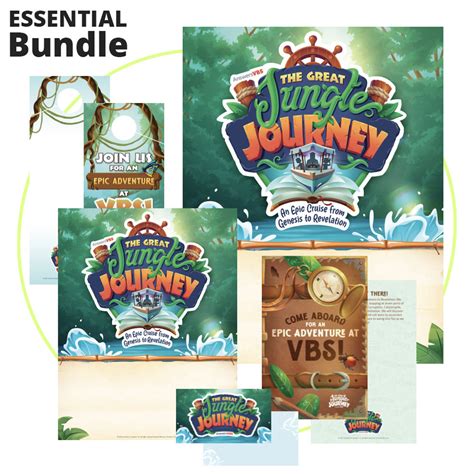 Promotion Bundle Great Jungle Journey Vbs 2024 By Answers Concordia