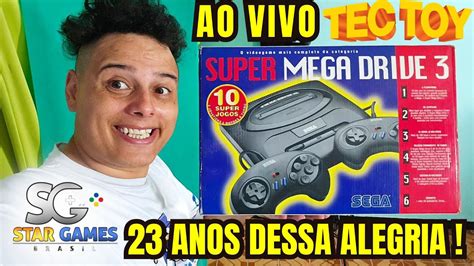 Ao Vivo Especial De Anos Que O Mega Drive Entrou Na Minha Vida Al