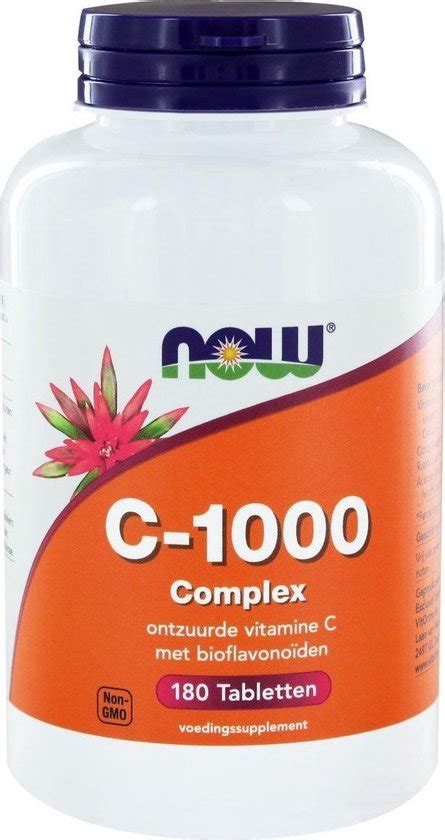 Now Foods Vitamine C Complex Buffered Met Mg