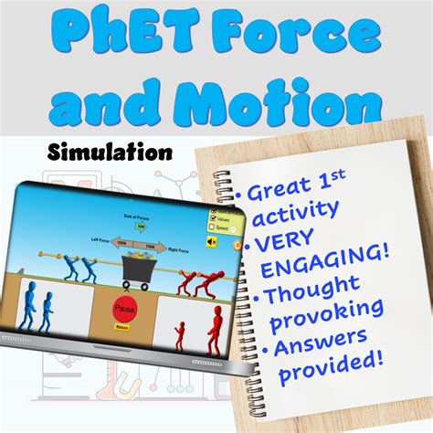 Phet Simulation Forces And Motion Interactive Lab Made By Teachers