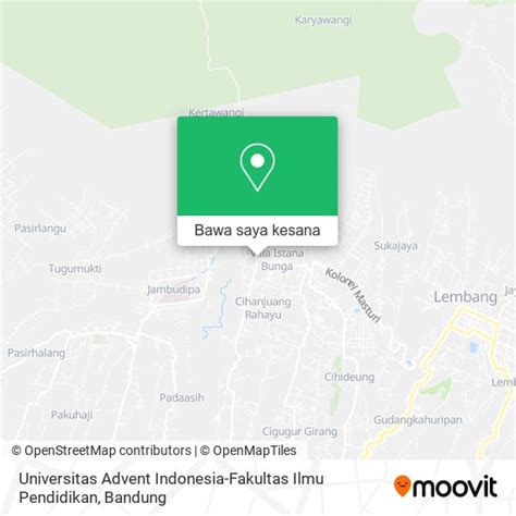 Cara Ke Universitas Advent Indonesia Fakultas Ilmu Pendidikan Di