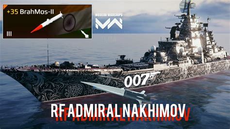 Modern Warships Uji Full Brahmos Ii Rf Admiral Nakhimov Gameplay