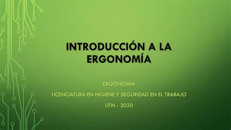 Pdf IntroducciÓn A La ErgonomÍacon La Finalidad De Disminuir Las