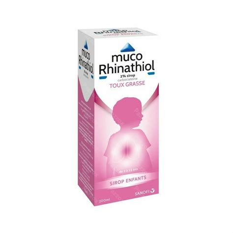 Muco Rhinathiol 2 Enfant Sirop 200ml Nf Pazzox Pharmacie En Ligne