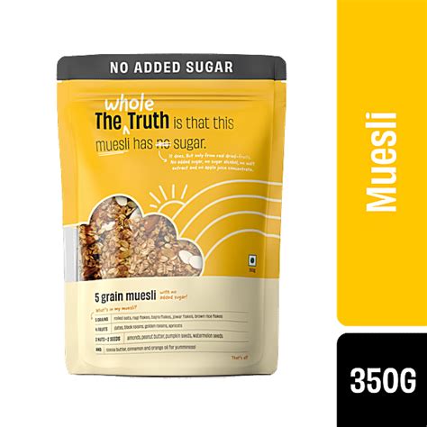 Buy The Whole Truth No Added Sugar Breakfast Muesli Super Saver Pack