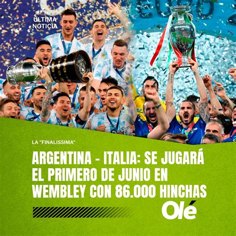 Diario Olé On Twitter 🇦🇷🆚🇮🇹 ¡𝗛𝗔𝗕𝗘𝗠𝗨𝗦 𝗙𝗜𝗡𝗔𝗟𝗜𝗦𝗦𝗜𝗠𝗔 🏆 La Conmebol