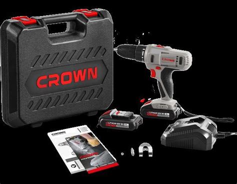 Crown CT21056L Akülü Matkap Çızgı Teknık Hırdavat Metal Makına Iml