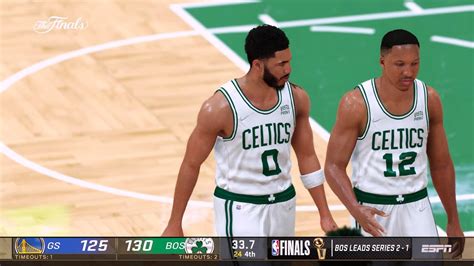 Nba 2k22 Ultra Modded Finals Warriors Vs Celtics Full Game 4 Highlights Youtube