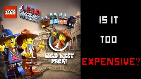 Excuse Me How Much The Lego Movie Videogame Wild West Pack Dlc