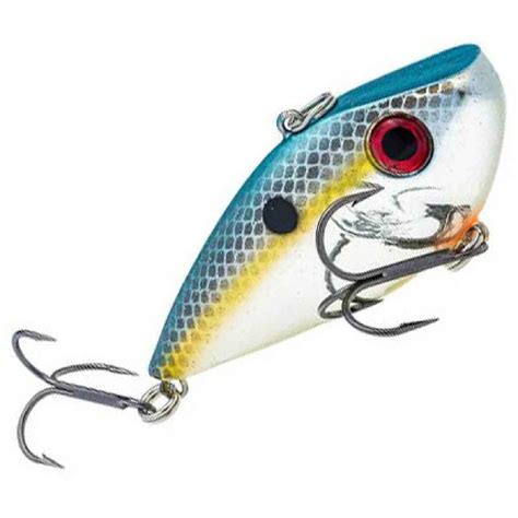 Strike King Red Eye Shad Lipless Crankbait Chrome Sexy Shad 14oz