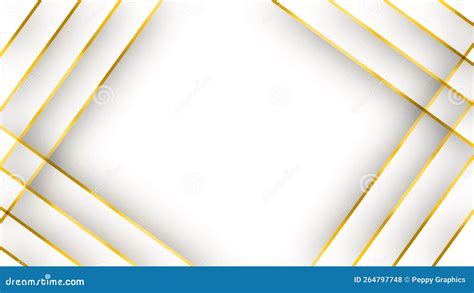 Elegant Royal White Background With Golden Lines Luxury Party