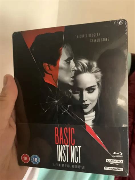 BASIC INSTINCT 4K Ultra HD Steelbook Blu Ray 2021 2 Disc Set