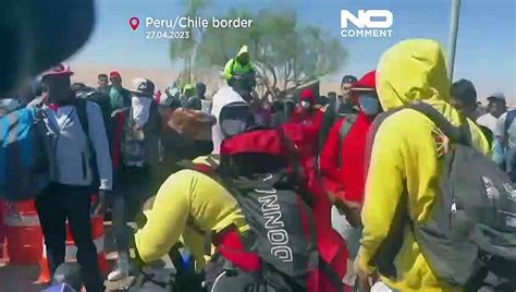 Perù stato di emergenza alle frontiere per bloccare migranti Video