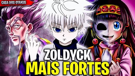 Os Membros Mais Fortes Da Familia Zoldyck Hunter X Hunter Youtube