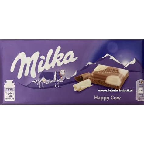 Ile Kcal Ma Czekolada Milka Happy Cow Milka Tabele Kalorii