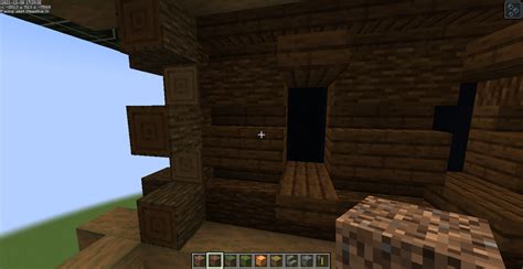 Finally figured out how to emulate the 3D texture of log houses ...