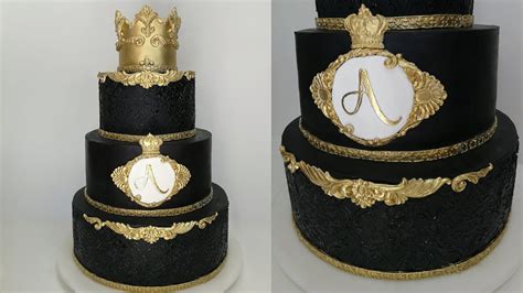 How To Make The Royal Cake King Theme Cake Youtube