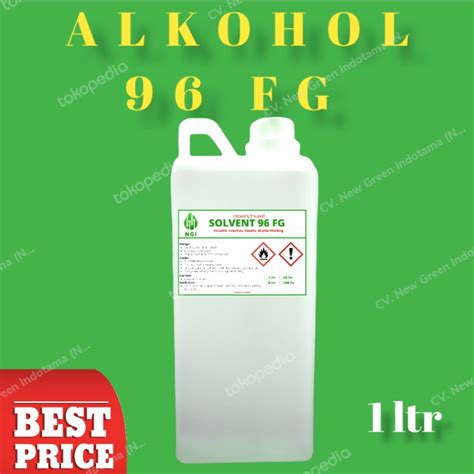 Jual ALKOHOL 96 FOOD GRADE 1 LITER Shopee Indonesia