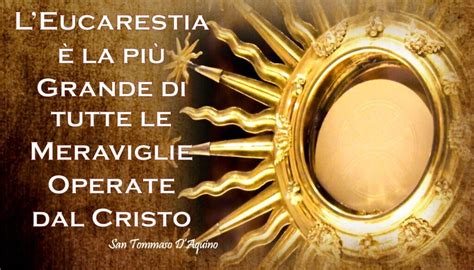 Santissimo Corpo E Sangue Di Cristo Corpus Domini Italian S News