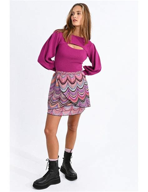 Mini Print Skirt Molly Bracken E Shop