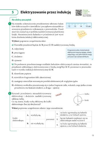 Page 1 Spotkania z fizyką klasa 8 semestr 1 Elektryzowanie przez