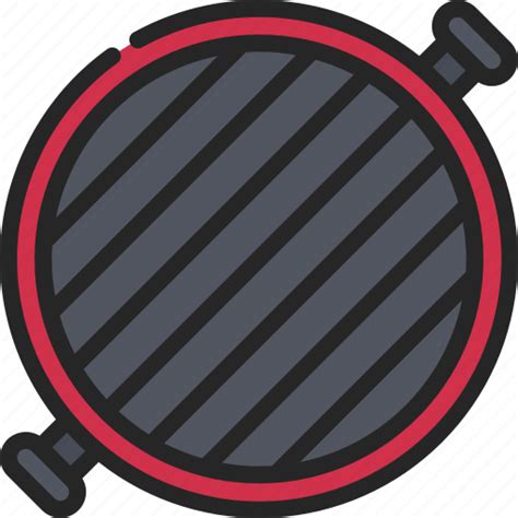 Bbq Grill Top View Cook Icon Download On Iconfinder