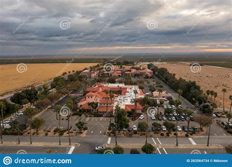 Aerial View of Harris Ranch Inn and Restaurant in Coalinga, California ...