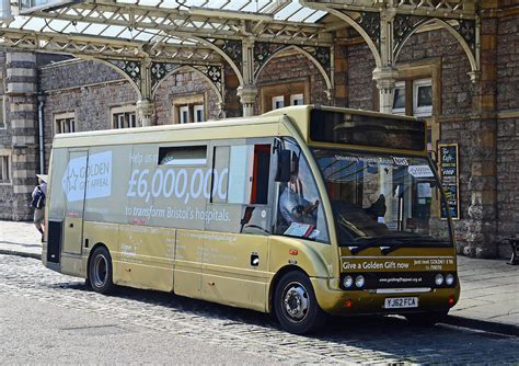 YJ62 FCA University Hospital Bristol Shuttle Bus Optare Flickr