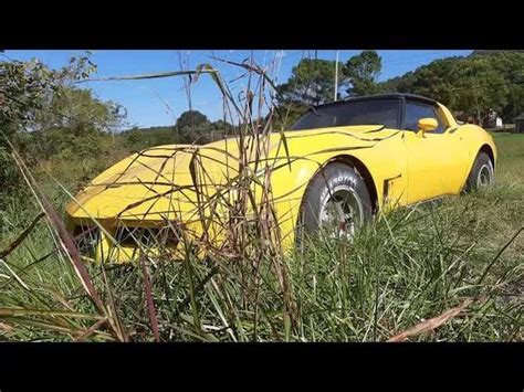 Abandoned Corvette Stingray Will It Run And Drive Already Registered