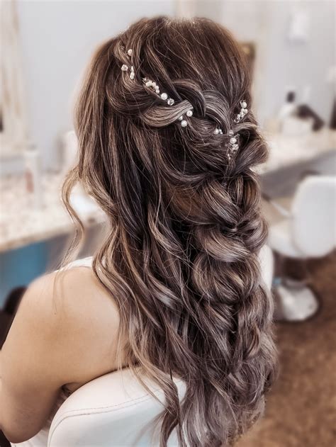 Boho Whimisical Braided Half Up Half Down Hairstyle Artofit