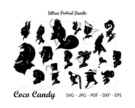 Disney Villain Silhouette