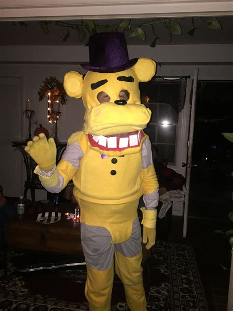 A Fredbear Costume I Made For Halloween Back In 2016 R FNAFcosplay