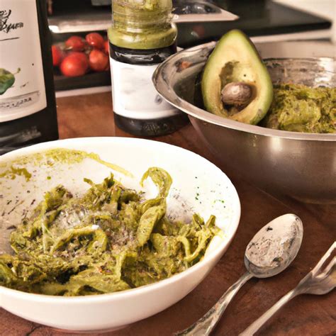 Recette de pâtes au pesto d avocat