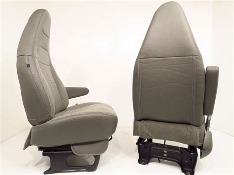 Replacement Chevy Express GMC Savanna Van Gray Bucket Seats w/ Arm ...