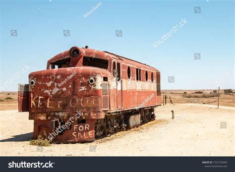 Old Ghan Train Engine Marree South Stock Photo Shutterstock